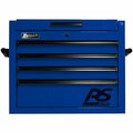 Homak RS Pro 27'' Blue 4-Drawer Top Chest BL02027401 571BL02027401